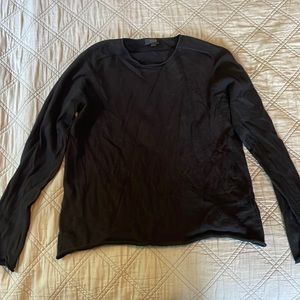 COS light wool sweater, rolled hems